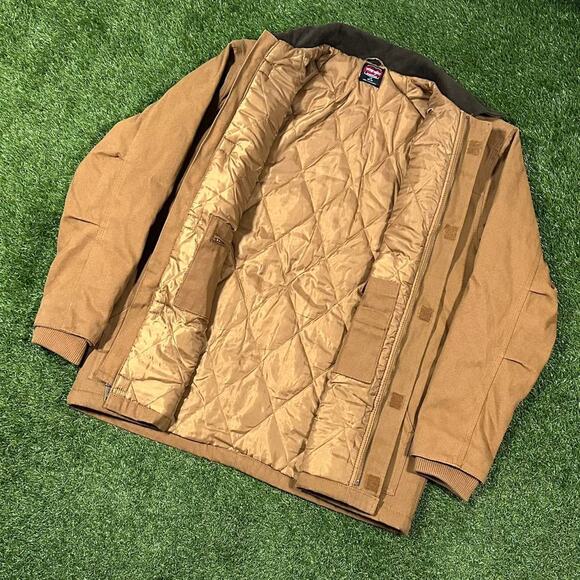 Wrangler Heavy Duty Quilted Workwear Detroit Jacket - Picture 2 of 4